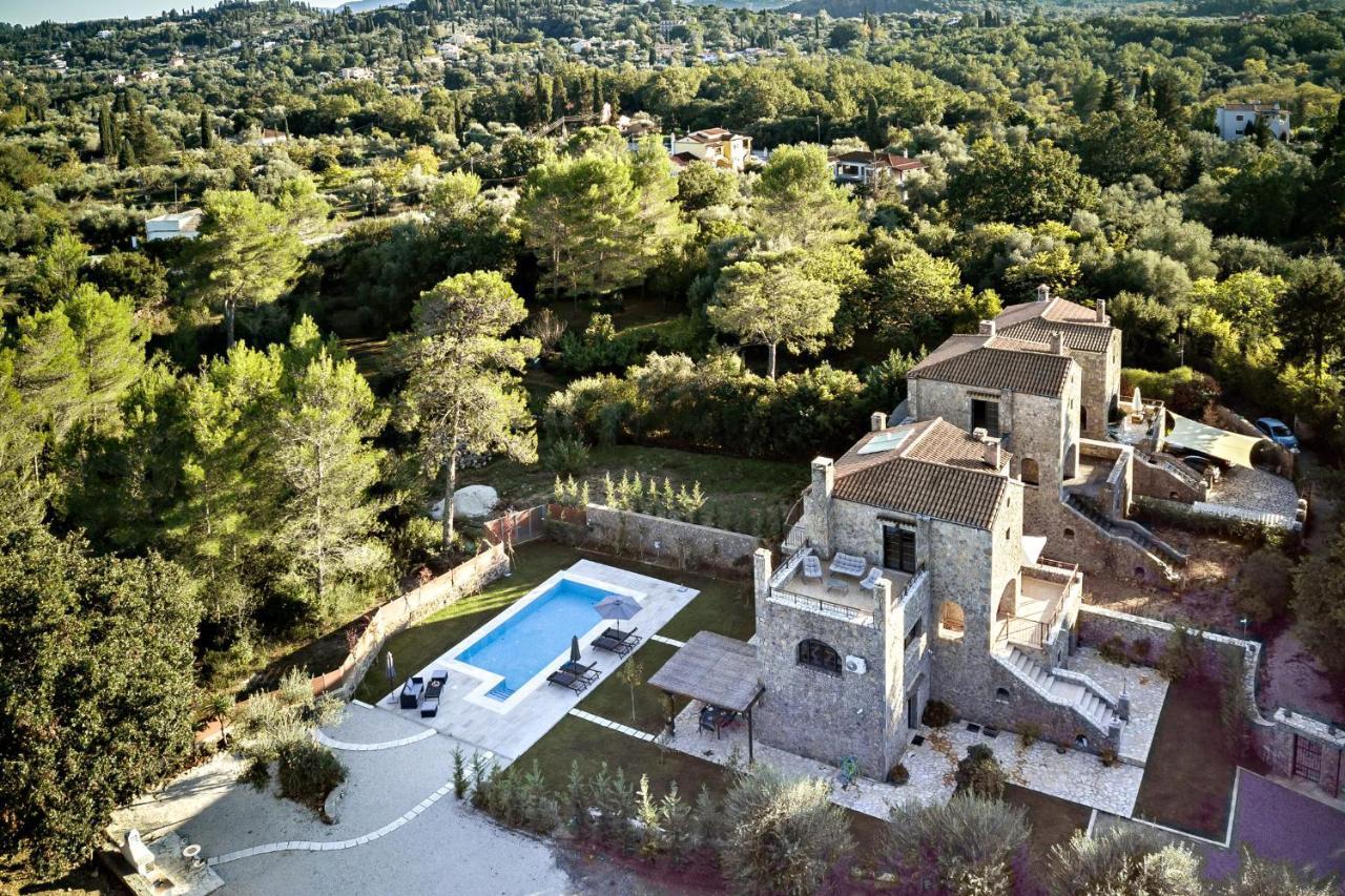 Filia Stone Villa Gouvia Dış mekan fotoğraf