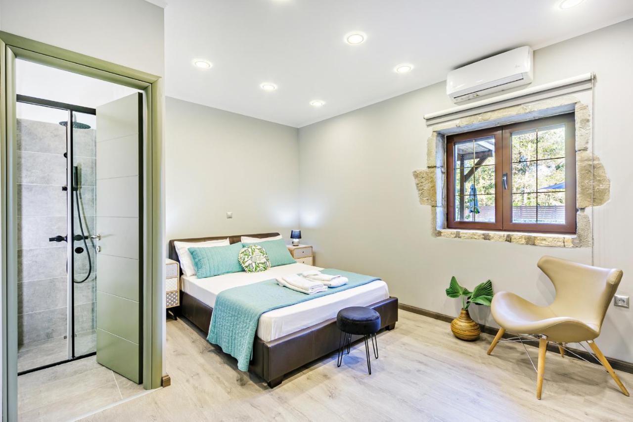 Filia Stone Villa Gouvia Dış mekan fotoğraf