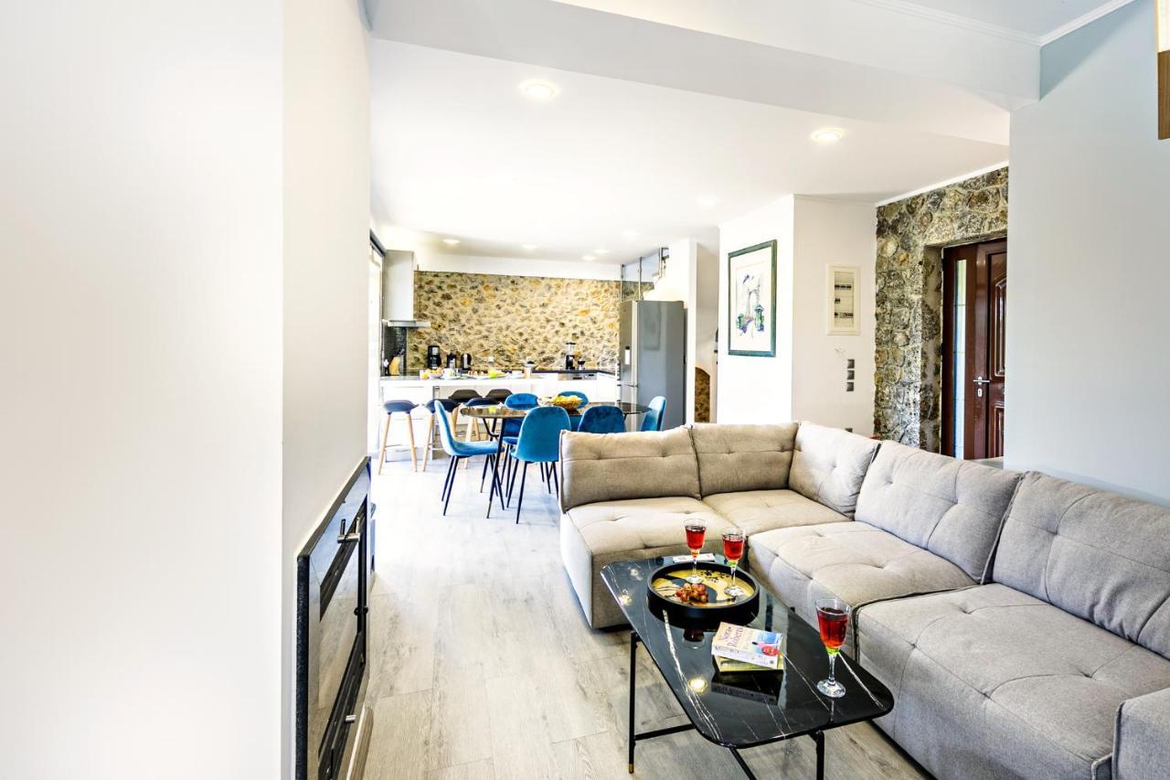 Filia Stone Villa Gouvia Dış mekan fotoğraf