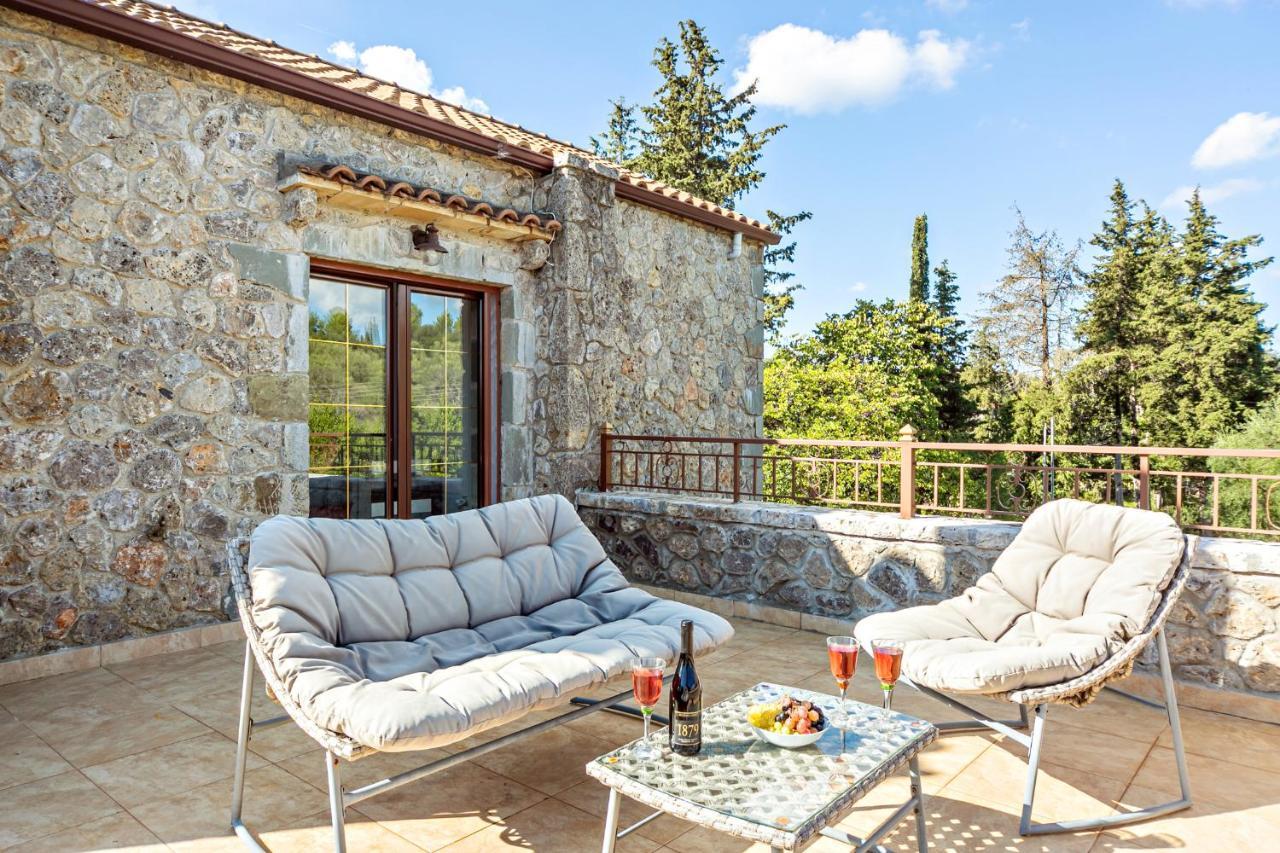 Filia Stone Villa Gouvia Dış mekan fotoğraf