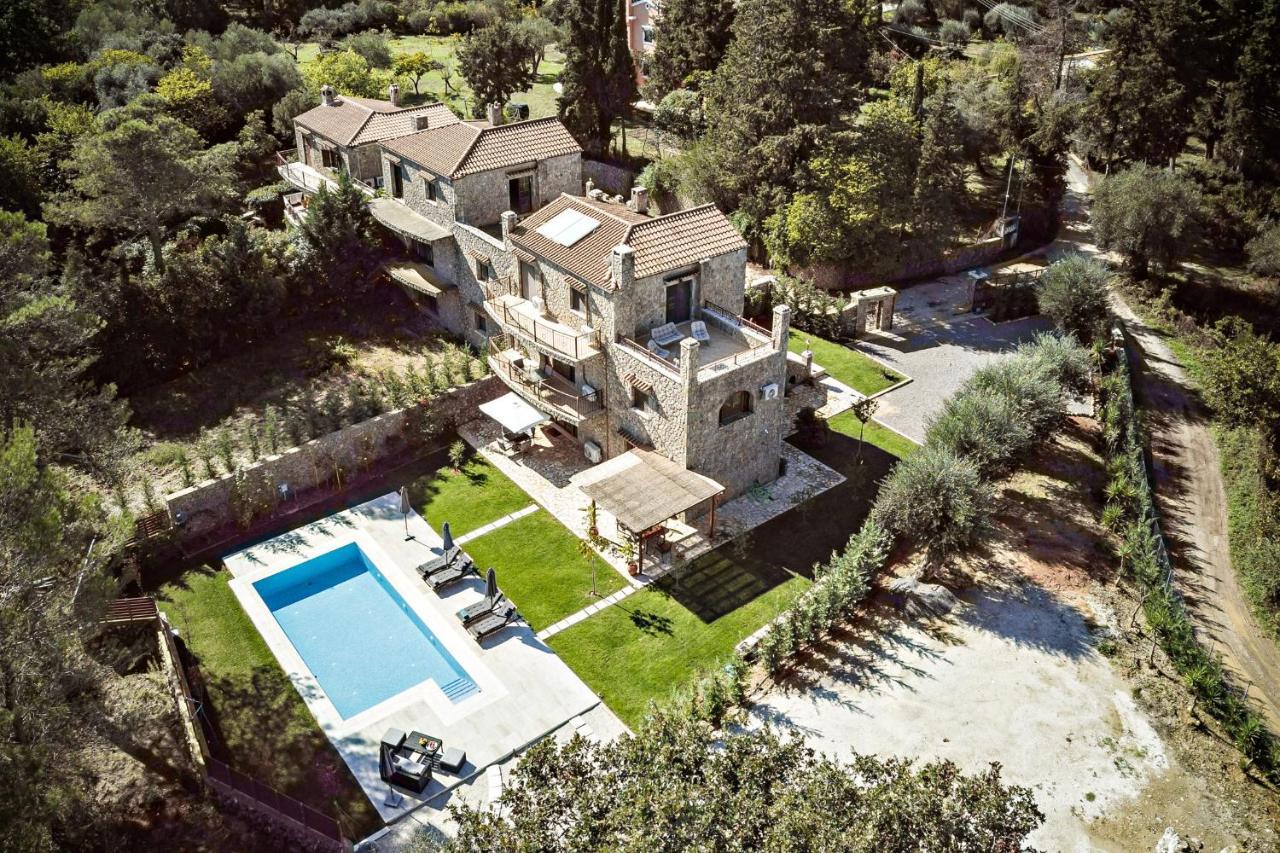 Filia Stone Villa Gouvia Dış mekan fotoğraf