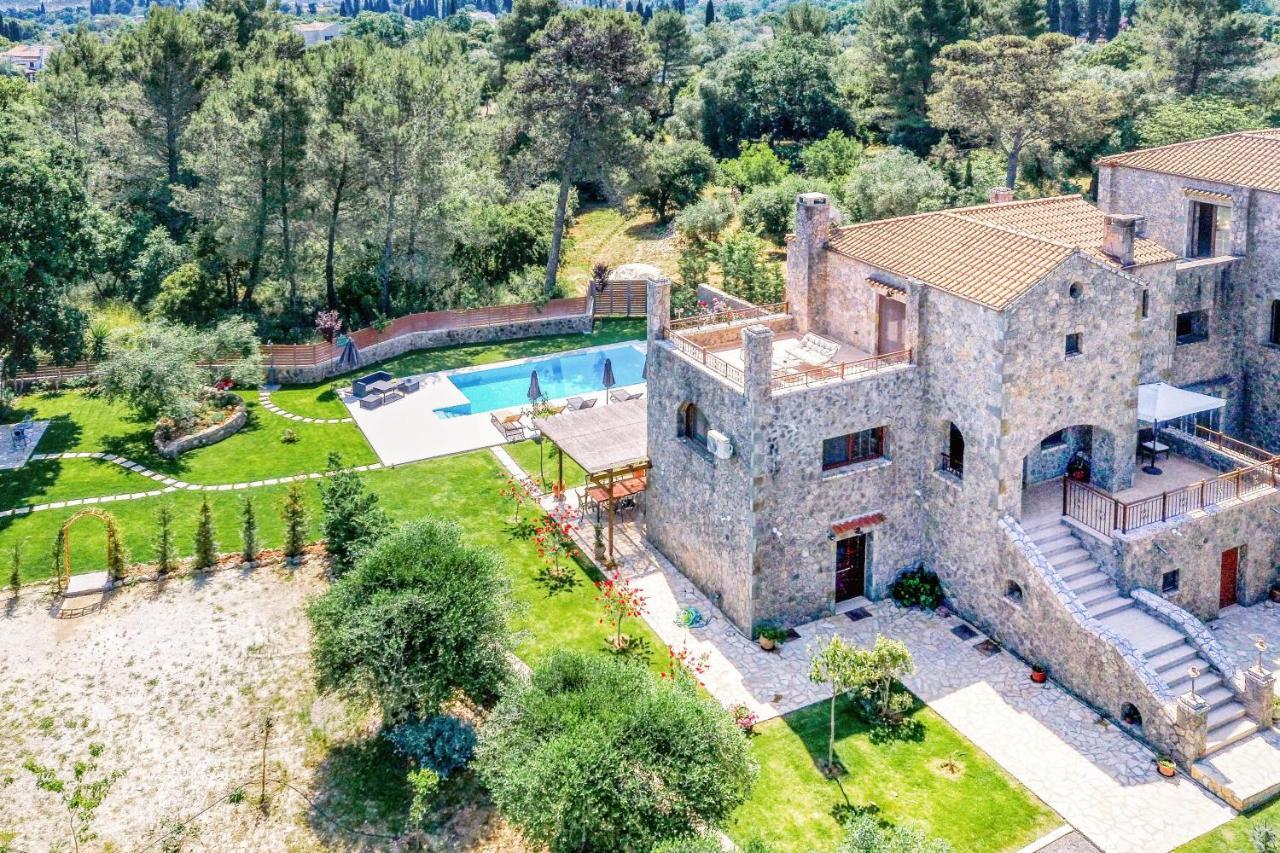 Filia Stone Villa Gouvia Dış mekan fotoğraf